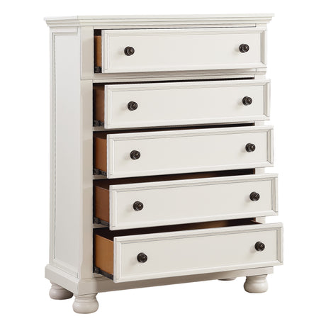 Laurelin White Chest from Homelegance - Luna Furniture