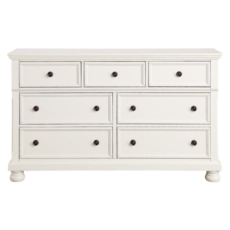 Laurelin White Dresser from Homelegance - Luna Furniture