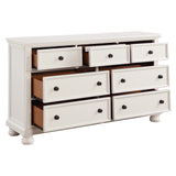 Laurelin White Dresser from Homelegance - Luna Furniture