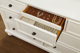 Laurelin White Dresser from Homelegance - Luna Furniture