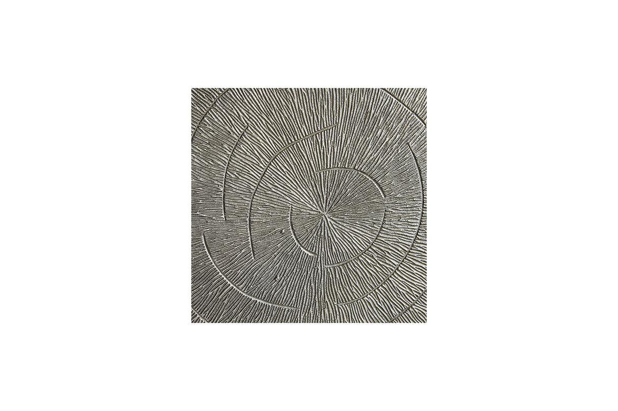 Laverford Chrome/Black End Table from Ashley - Luna Furniture