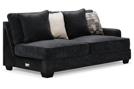 Lavernett Charcoal Right-Arm Facing Sofa from Ashley - Luna Furniture