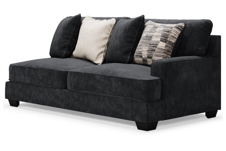 Lavernett Charcoal Right-Arm Facing Sofa from Ashley - Luna Furniture