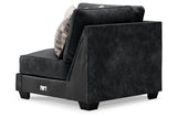 Lavernett Charcoal Wedge from Ashley Furniture - Luna Furniture