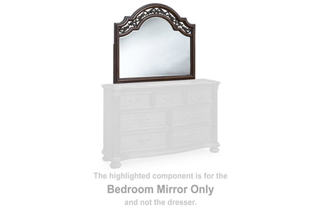 Lavinton Brown Bedroom Mirror (Mirror Only) from Ashley - Luna Furniture