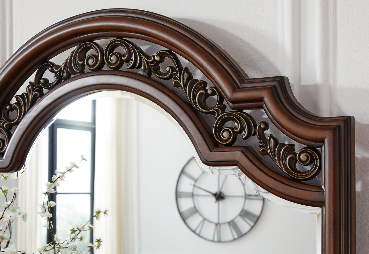 Lavinton Brown Bedroom Mirror (Mirror Only) from Ashley - Luna Furniture