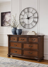 Lavinton Brown Dresser from Ashley - Luna Furniture