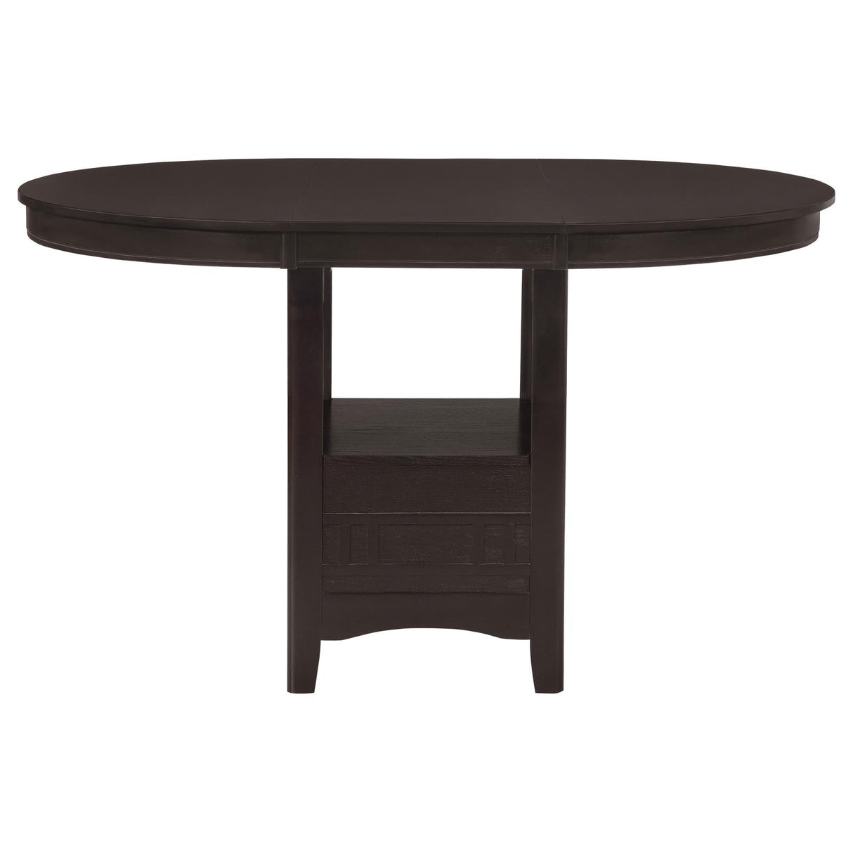 Lavon Espresso and Black Counter Height Dining Set from Coaster - Luna Furniture