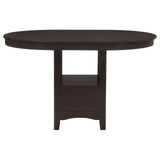 Lavon Espresso and Black Counter Height Dining Set from Coaster - Luna Furniture