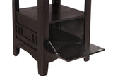 Lavon Espresso and Black Counter Height Dining Set from Coaster - Luna Furniture