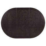 Lavon Espresso and Black 5-Piece Dining Set from Coaster - Luna Furniture