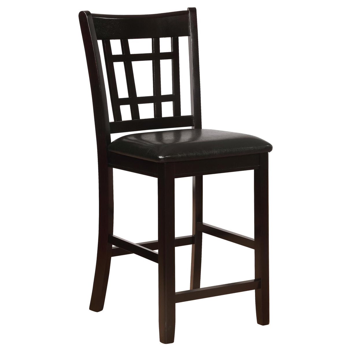 Lavon Espresso and Black Counter Height Dining Set from Coaster - Luna Furniture