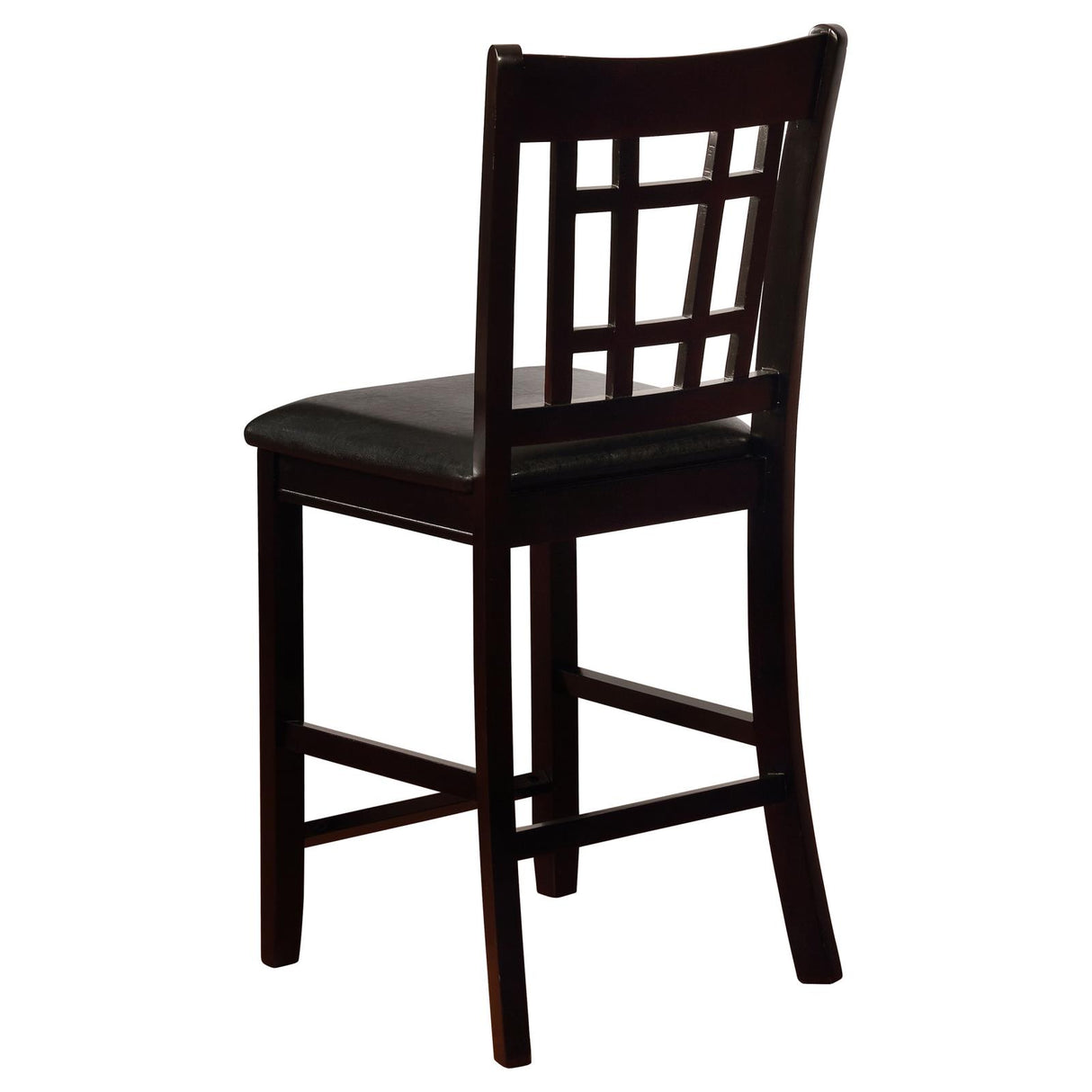 Lavon Espresso and Black Counter Height Dining Set from Coaster - Luna Furniture