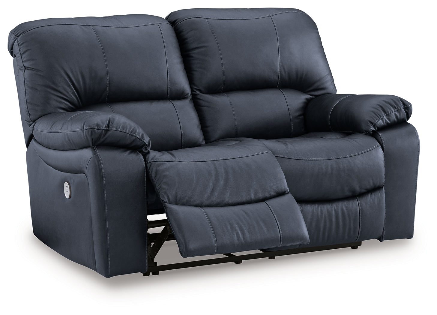 Leesworth Ocean Power Reclining Loveseat from Ashley - Luna Furniture