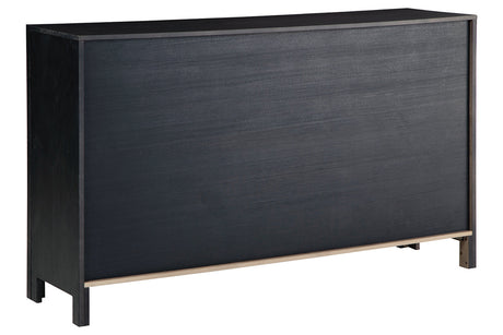 Lenston Black/Gray Accent Cabinet from Ashley - Luna Furniture