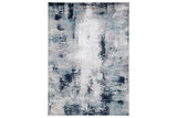 Leonelle Cream/Blue/Gray Large Rug from Ashley - Luna Furniture