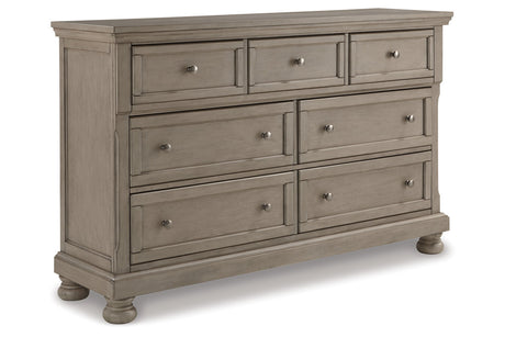 Lettner Light Gray Dresser from Ashley - Luna Furniture