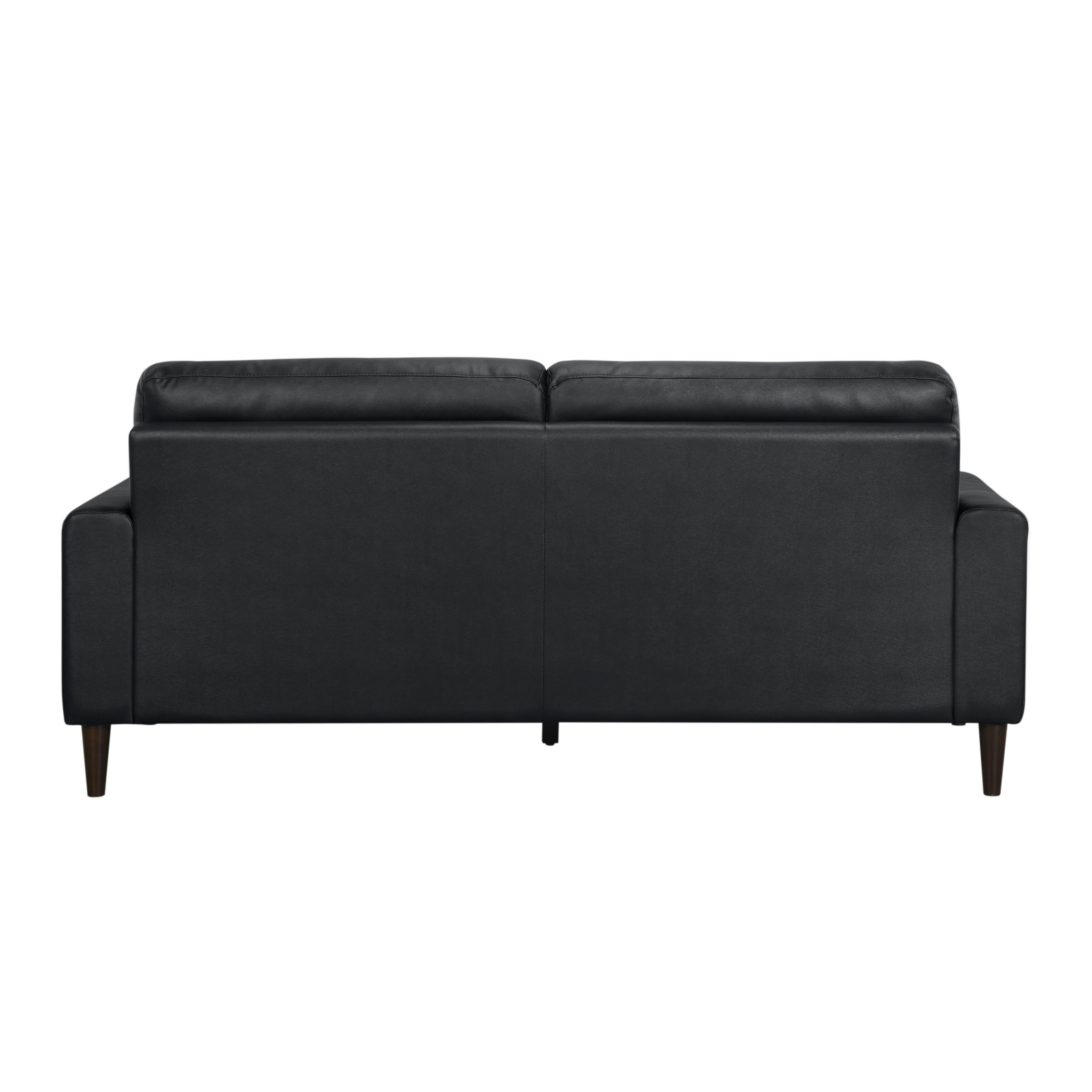 8566BLK-3 Sofa - Luna Furniture