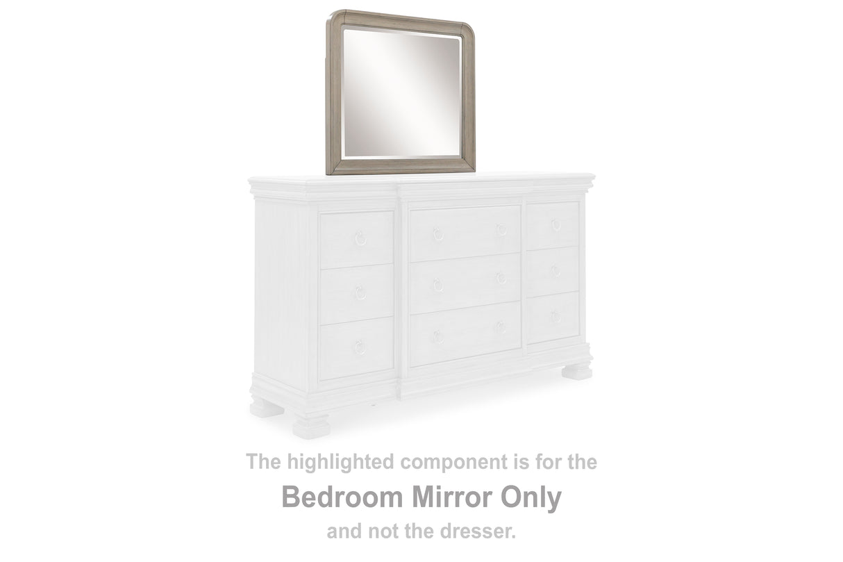 Lexorne Gray Bedroom Mirror (Mirror Only) from Ashley - Luna Furniture