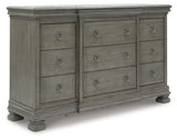 Lexorne Gray Dresser from Ashley - Luna Furniture