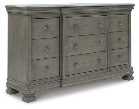 Lexorne Gray Dresser from Ashley - Luna Furniture
