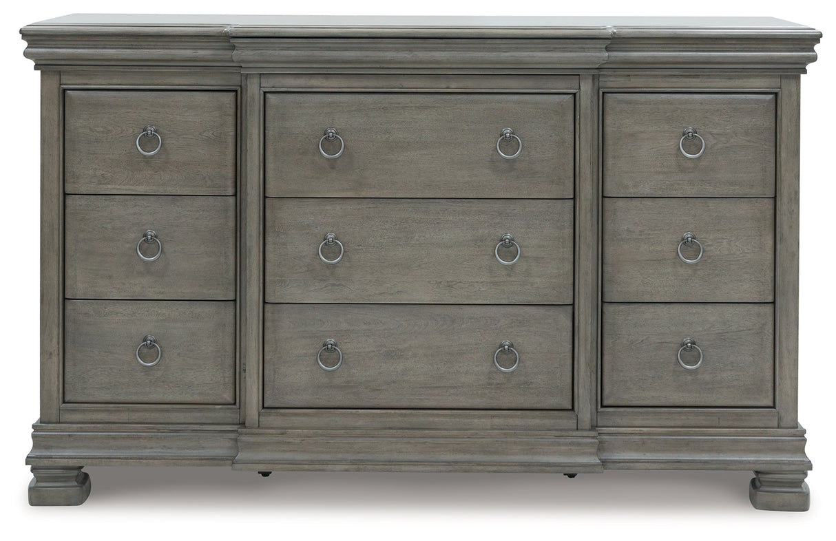 Lexorne Gray Dresser from Ashley - Luna Furniture