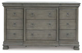 Lexorne Gray Dresser from Ashley - Luna Furniture
