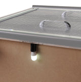 Lillian Silver LED Upholestered Bedroom Set from Crown Mark - Luna Furniture