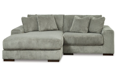 Lindyn Fog 2-Piece LAF Chaise Sectional from Ashley - Luna Furniture