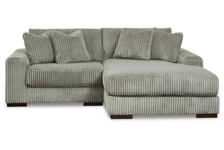 Lindyn Fog 2-Piece RAF Chaise Sectional from Ashley - Luna Furniture