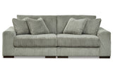 Lindyn Fog 2-Piece Sectional Sofa from Ashley - Luna Furniture
