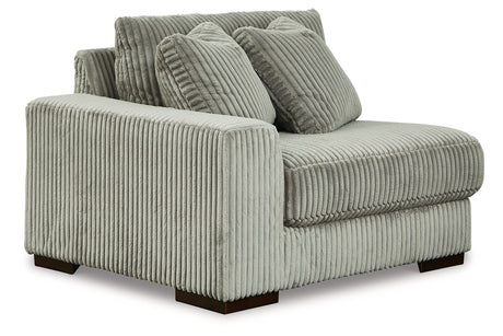 Lindyn Fog Left-Arm Facing Corner Chair from Ashley Furniture - Luna Furniture