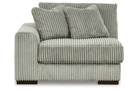 Lindyn Fog Left-Arm Facing Corner Chair from Ashley Furniture - Luna Furniture