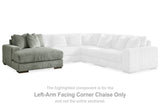 Lindyn Fog Left-Arm Facing Corner Chaise from Ashley - Luna Furniture