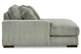 Lindyn Fog Left-Arm Facing Corner Chaise from Ashley - Luna Furniture