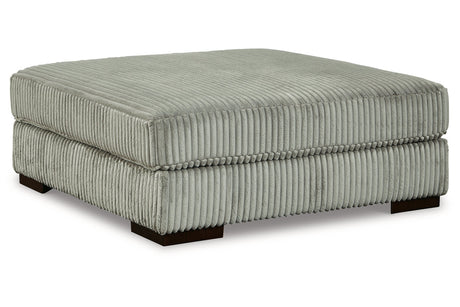 Lindyn Fog Oversized Accent Ottoman from Ashley - Luna Furniture