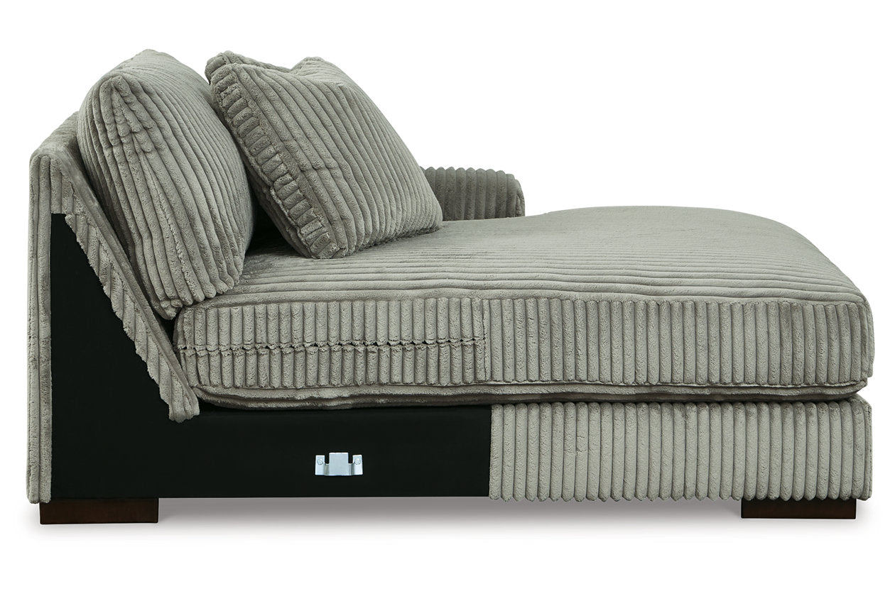 Lindyn Fog Right-Arm Facing Corner Chaise from Ashley - Luna Furniture