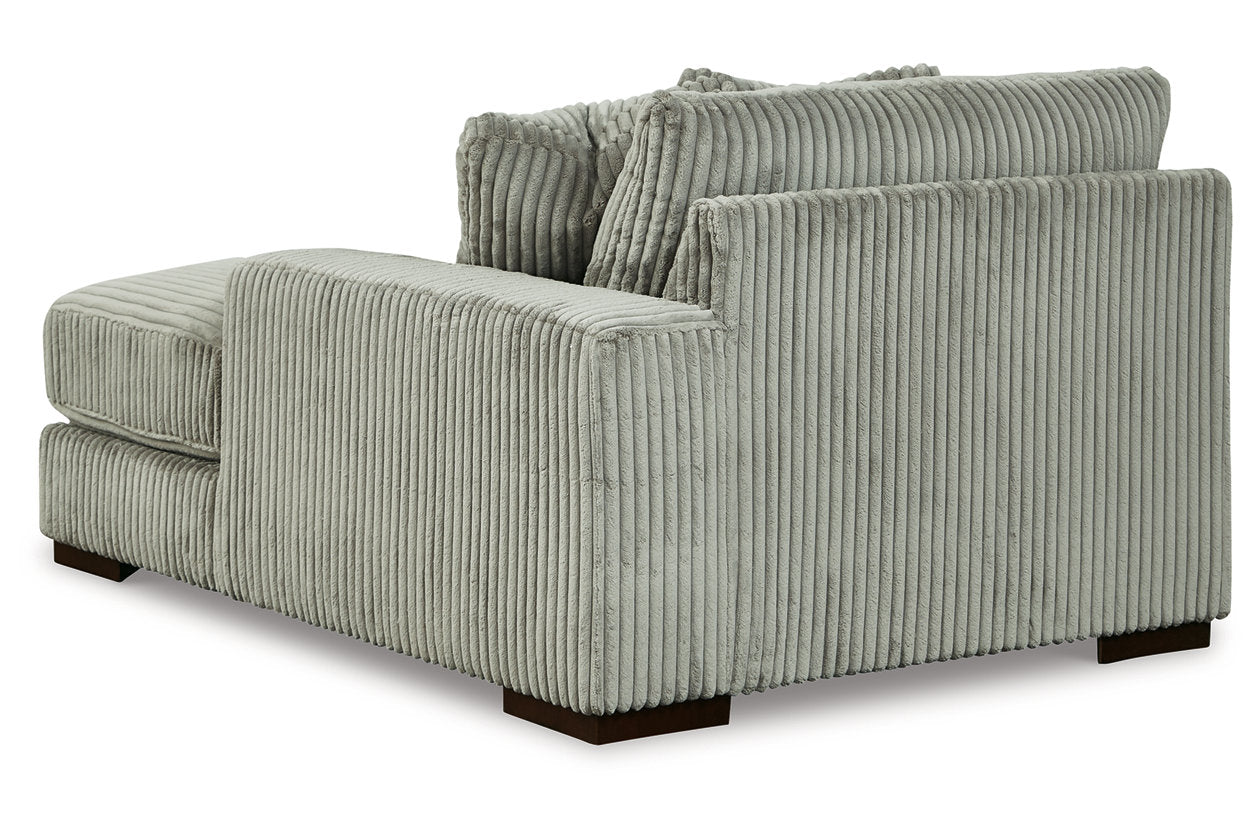 Lindyn Fog Right-Arm Facing Corner Chaise from Ashley - Luna Furniture
