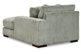 Lindyn Fog Right-Arm Facing Corner Chaise from Ashley - Luna Furniture
