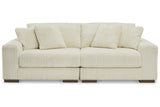 Lindyn Ivory 2-Piece Sectional Sofa from Ashley - Luna Furniture