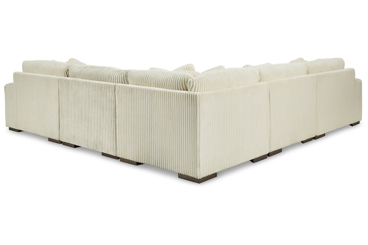 Ashley Furniture Lindyn Ivory 5-Piece Sectional – Luna Furniture