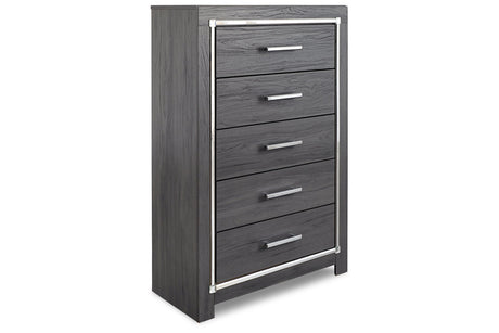 Lodanna Gray Chest of Drawers from Ashley - Luna Furniture