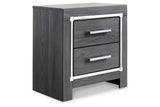 Lodanna Gray Nightstand from Ashley Furniture - Luna Furniture