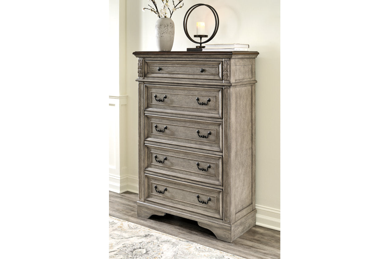 Lodenbay Two-tone Chest of Drawers from Ashley - Luna Furniture