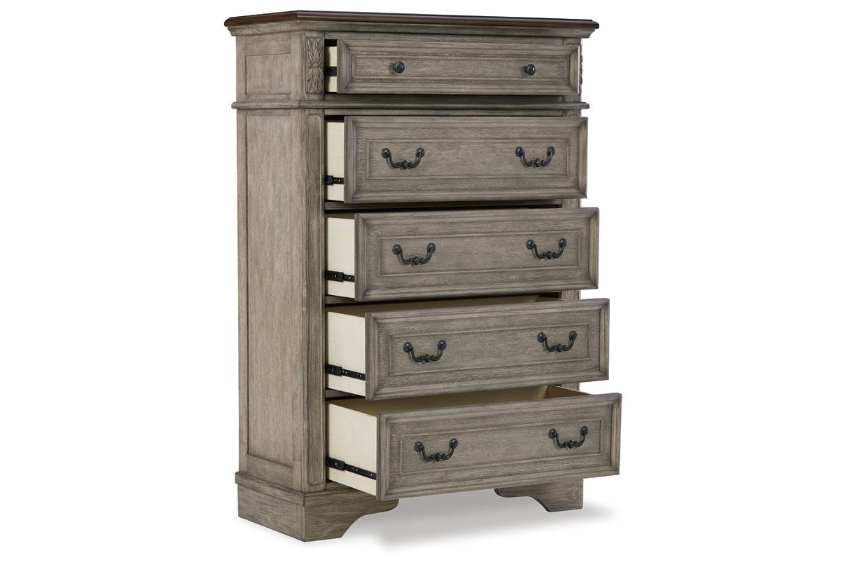 Lodenbay Two-tone Chest of Drawers from Ashley - Luna Furniture