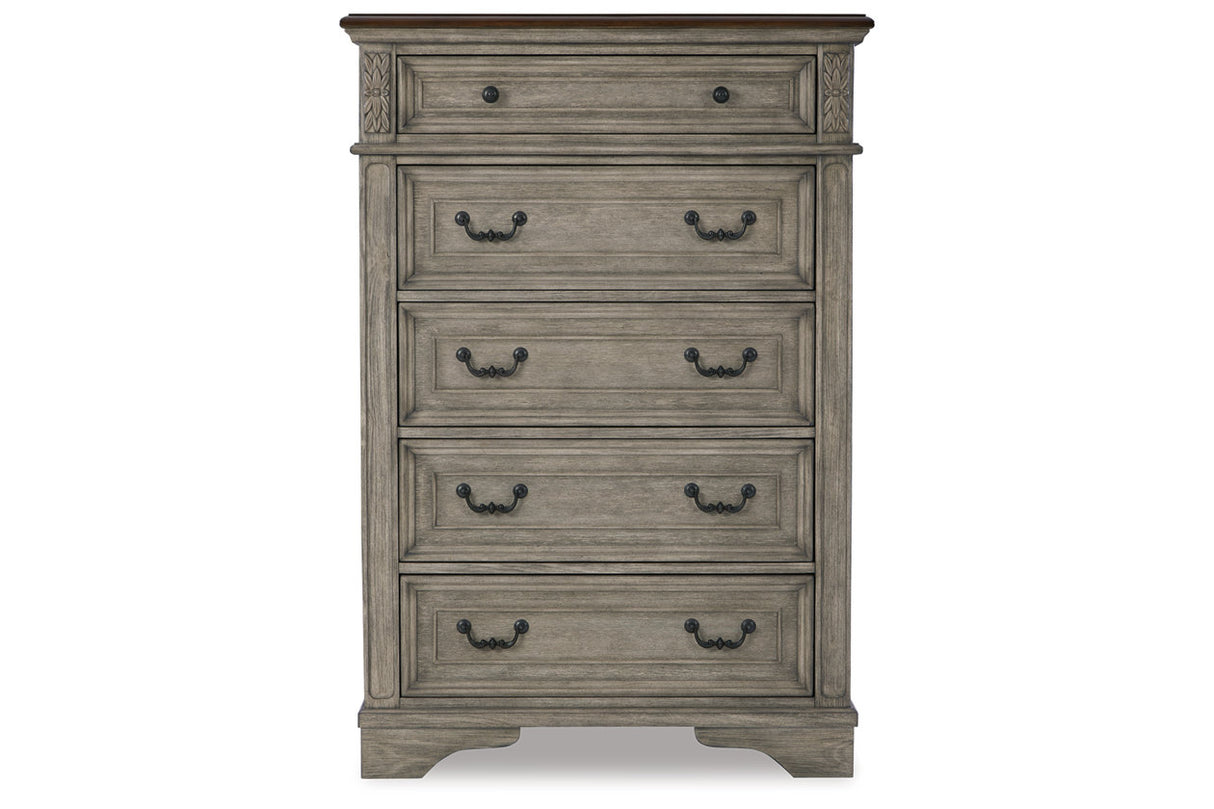 Lodenbay Two-tone Chest of Drawers from Ashley - Luna Furniture