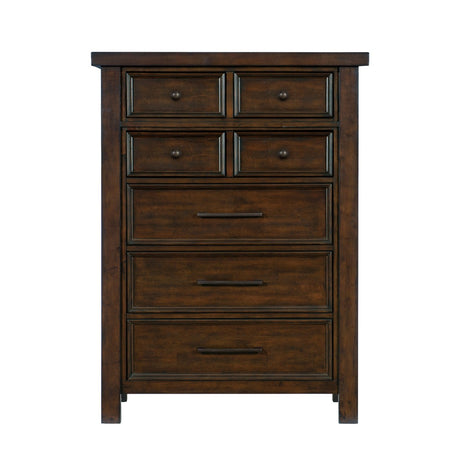 Logandale Brown Chest from Homelegance - Luna Furniture