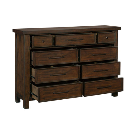 Logandale Brown Dresser from Homelegance - Luna Furniture
