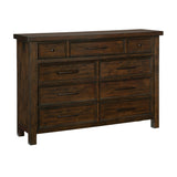 Logandale Brown Dresser from Homelegance - Luna Furniture