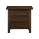 Logandale Brown Nightstand from Homelegance - Luna Furniture